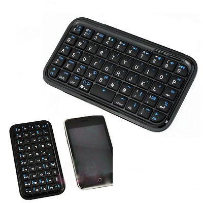 Ultra Slim Mini Wireless Bluetooth Keyboard For iPad 2 3 iPhone 4G 4S 