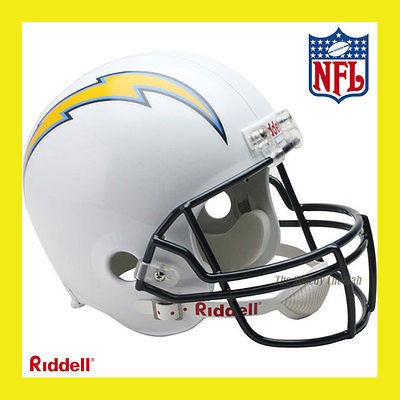 SAN DIEGO CHARGERS NFL DELUXE REPLICA FULL SIZE FOOTBALL HELMET by 