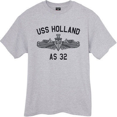 US USN Navy USS Holland AS 32 Submarine Tender T Shirt