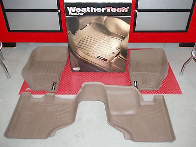 WeatherTech Tan Floor Liners 2008 2012 Jeep Liberty Front/Rear Set