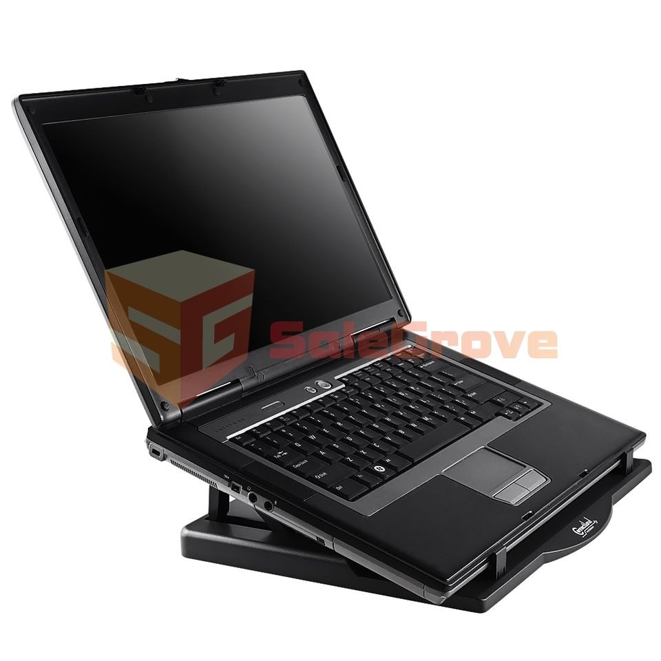 Adjustable Riser Stand w/ Cooling Fan for Laptop 17 15