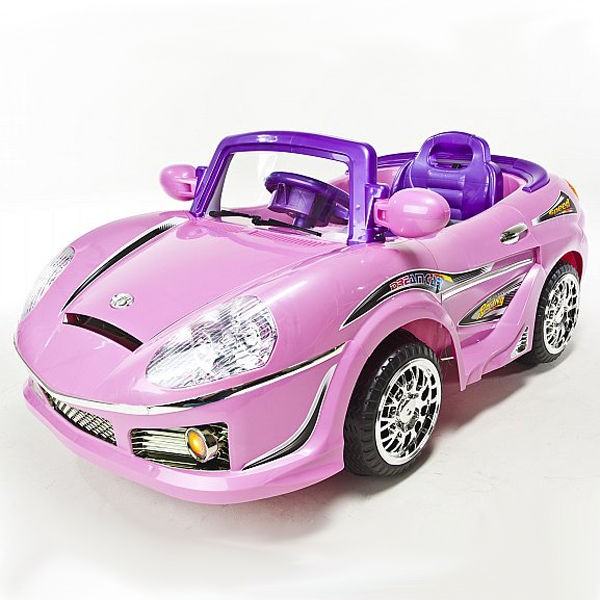   Pink Battery Operated Ride On Remote Control R/C Power Wheels  Car