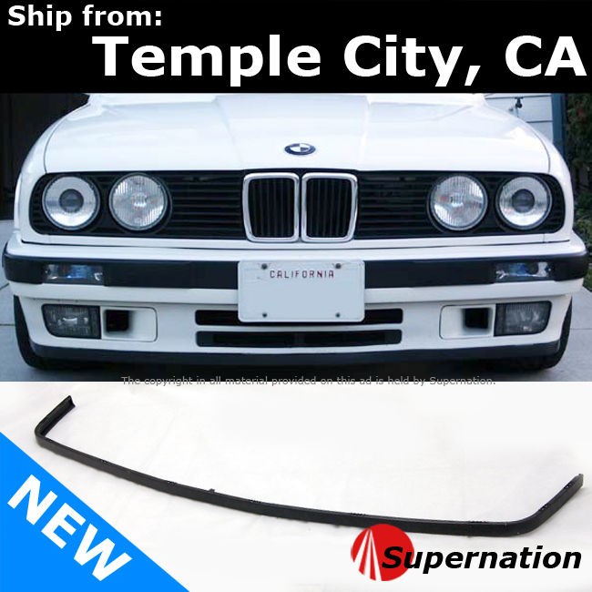 BMW E30 3 Series 84 92 PP Propylene Front Bumper Spoiler Lip Lower 