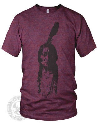 Vintage SITTING BULL Indian Chief Native American Apparel TR401 Track 