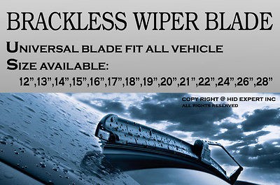 18 (457mm) J or U Hook Direct Replace Racing Style Windshield WIPER 