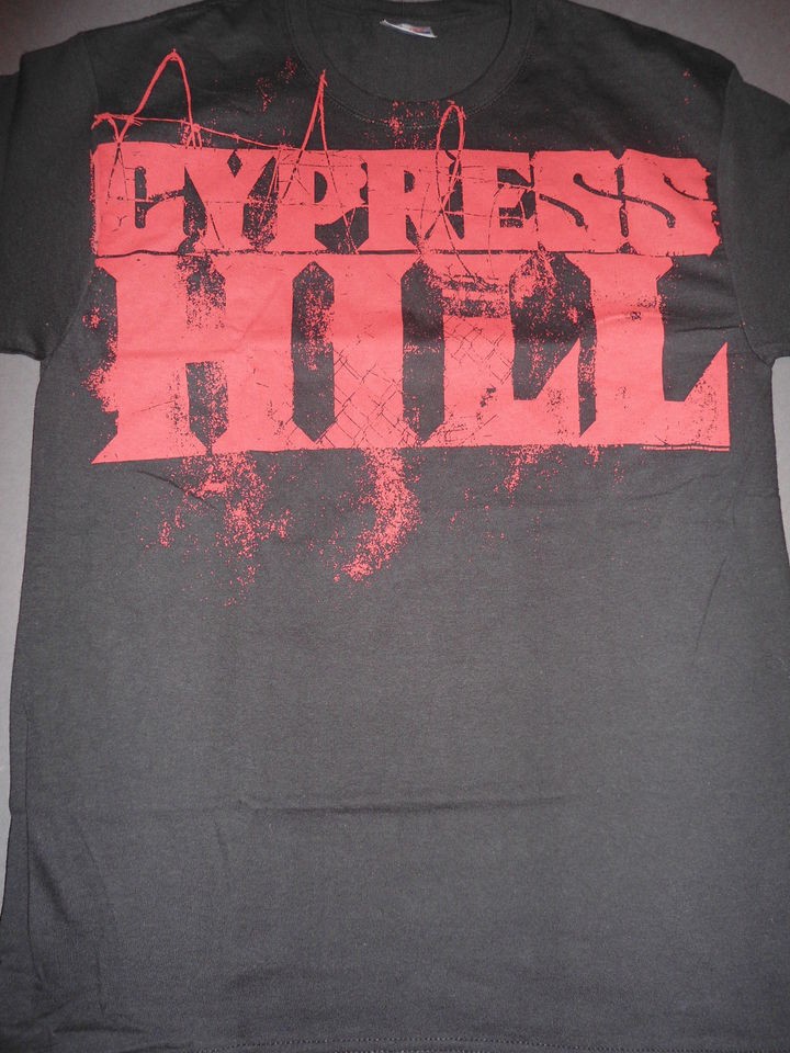 CYPRESS HILL Red Logo T Shirt **NEW music band concert tour