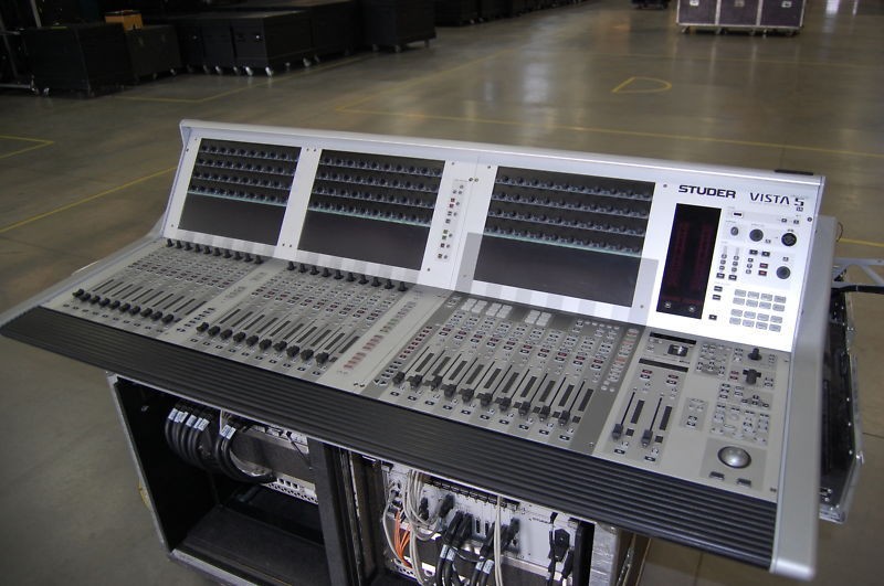Studer Vista 5 SR 86 channel digital mixing system