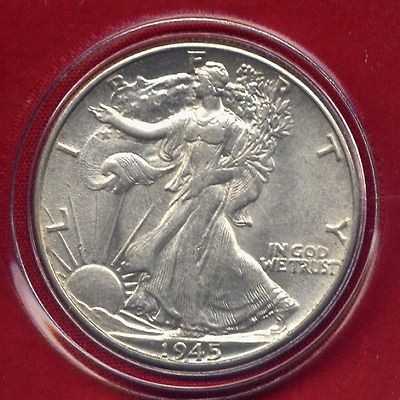   Walking Liberty Silver Half Dollar High Grade PQ Stunner US Mint Coin