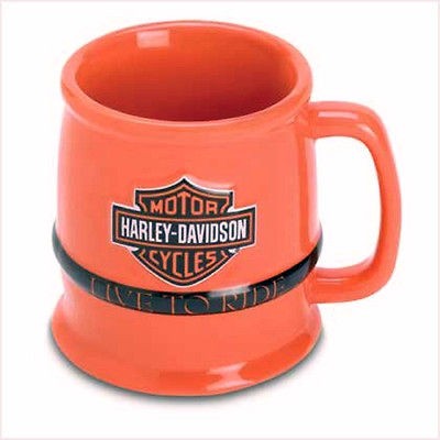 Harley Davidson Live to Ride Barrel Coffee Mug #663178