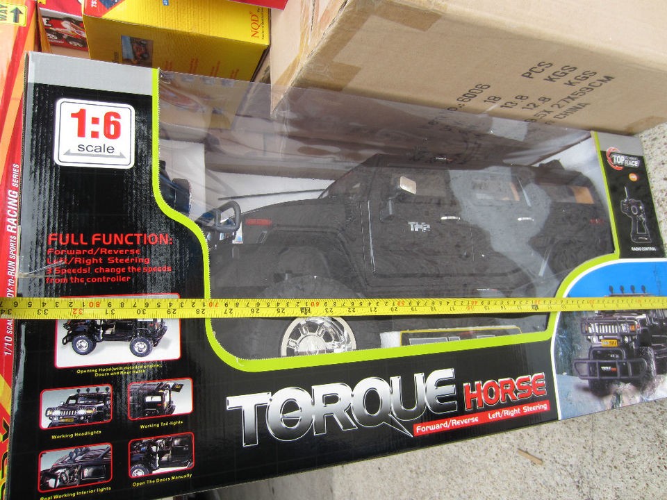 RC / Remote Control 16 (HUGE) Hummer Truck   NIB   Everything 