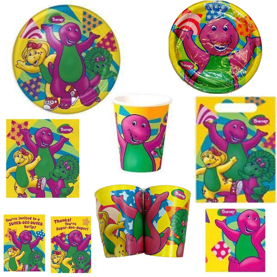 Birthday Party Supplies Barney Birthday Party Supplies