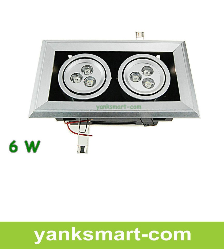   Saving High Quality Aluminum Double light LED Bean Pot Lamp YL036