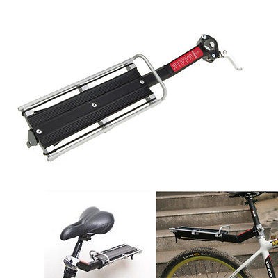 New Bike Bicycle Saddle Seat Rear Beam Rack Cargo Carrier Post
