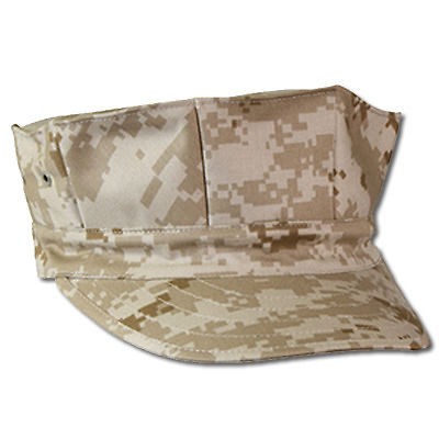   Corps Duty Cap Desert Digital Camouflage 8 Point Hat   