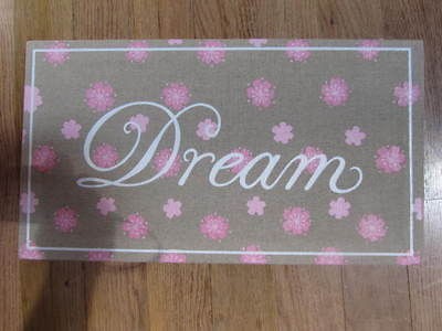 Pottery Barn Kids Sentiment Canvas Dream Sold Out @ PBK New Free 