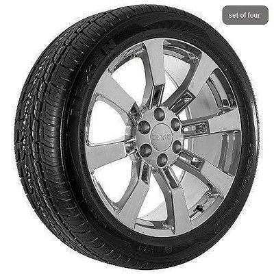 22 inch GMC yukon denali sierra chrome truck wheels rims