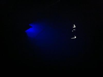 BLUE LED DRAIN PLUG LIGHT 12V LED Underwater Boat Lighting Stern Brass 