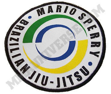 Vitamins & Minerals Mario Sperry Gi Patch (Large) [BJJ MMA Kimono 