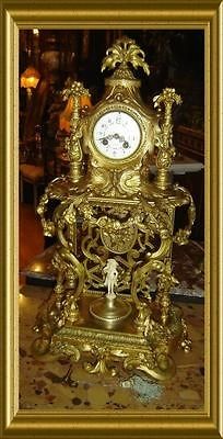 antique french mantle clocks in Collectibles