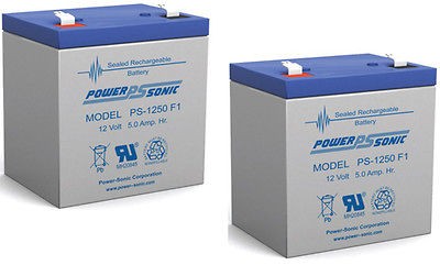   Sonic 2 Pack   12v 6.0ah 5Ah Battery Razor E100 Electric Scooter & Gas