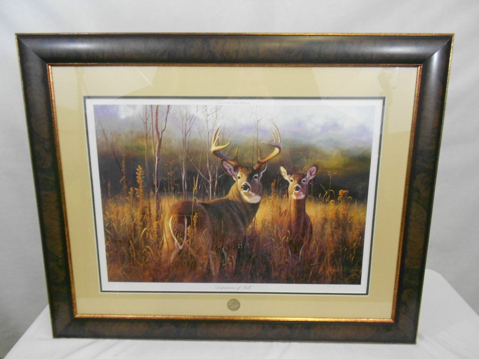 NWTF Suspicions of Fall Signed Print by Hayden Lambson