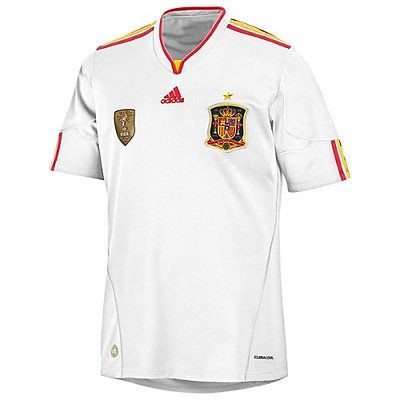 adidas SPAIN 2011 Away World Cup Champions 2010 Soccer Jersey Brand 