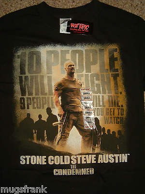 The Condemned Movie Stone Cold Steve Austin T Shirt