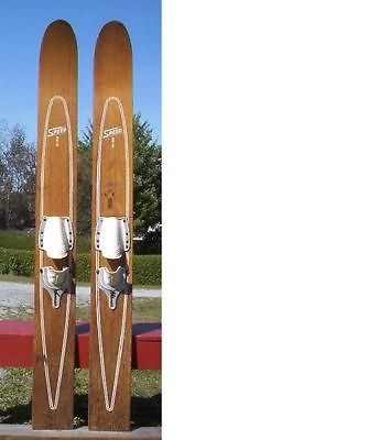 wooden water skis in Waterskis