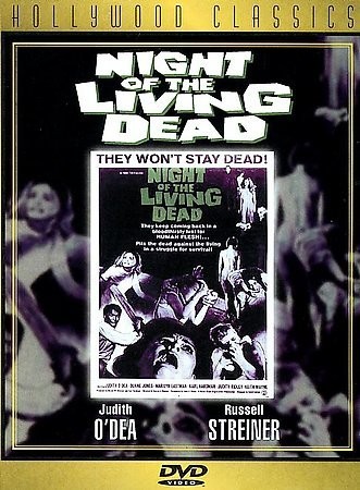 Night of the Living Dead (DVD, 1998, Hollywood Classics)