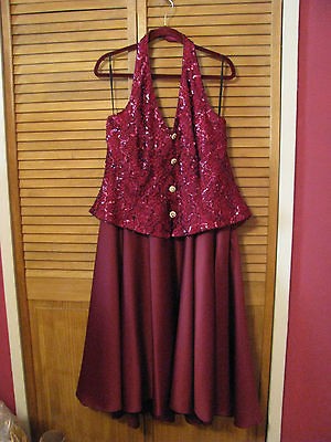 DAVE & JOHNNY Womens Prom, Evening, Formal, Cruise Dress Size 20 