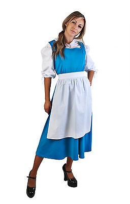 Adult Blue Belle Halloween Holiday Costume Party (Size Standard Size)