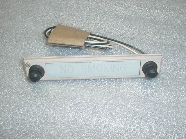 Grimes Aerospace NO SMOKING Aircraft Light Part # 10 0232 3 28V