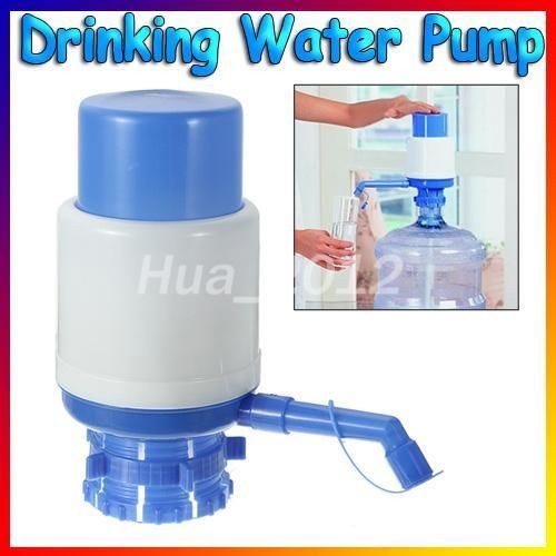 Bottled Drinking Water Hand Press Pump 5 6 Gal w/ Dispenser Home 