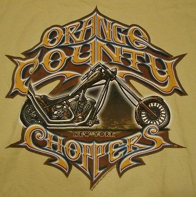 Orange County Choppers New York Adult Large T Shirt