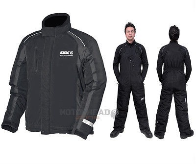   CKX Sport Suit Jacket & Bibs Mens Coat & Pants 2XLarge Black/Grey