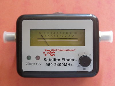 Newly listed SF 95B Satellite Finder Directv Dish FTA HD HV Light