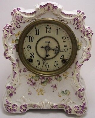 Kroeber China #17 Shelf Clock Made in Manhatten N.Y. in 1800s