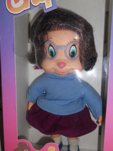   chipmunk jeanette doll ideal chipettes chipmunk jeanette doll