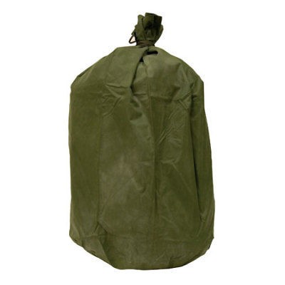 ONE MILITARY ISSUE WATERPROOF BAG, OLIVE (LOTS AVAILABLE)