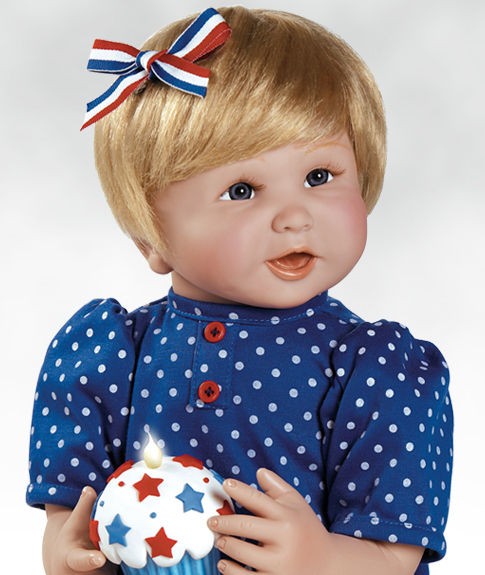 NEW BABY AMERICANA REAL LIFELIKE 20 VINYL DOLL & FUN LITE UP 