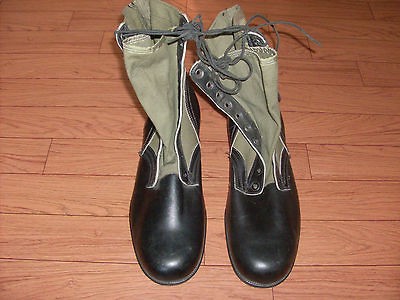 military vietnam era jungle boots dated 3 68