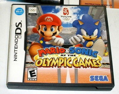 Nintendo DS Mario & Sonic at the Olympic Games Rated E Wi Fi 2 4 