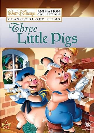 Disney Animation Collection Vol. 2 Three Little Pigs (DVD, 2009)