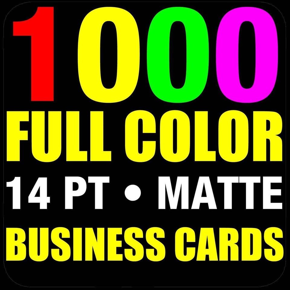   BUSINESS CARDS ✔ FREE DESIGN ✔ 14PT ✔ MATTE ✔REAL PRINTING