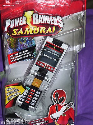 power rangers samurai morpher in TV, Movie & Video Games
