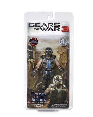 Cog Soldier Gears of War 3 with Golden Lancers  Exclusive