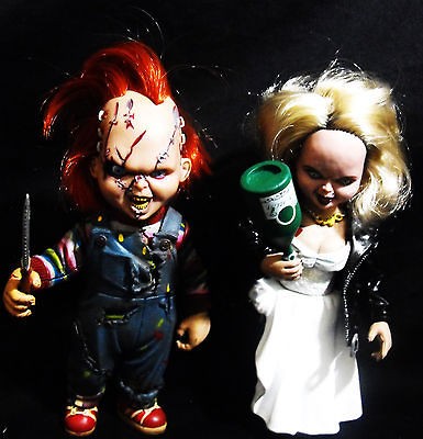   TOYS BRIDE OF CHUCKY ACTION FIGURE/DOLLS SET CHUCKY AND TIFFANY