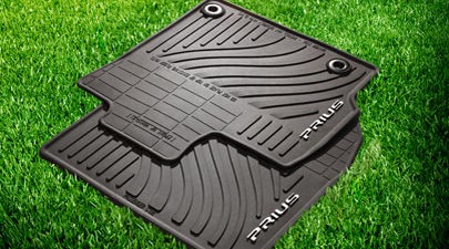 TOYOTA , PRIUS , OEM,ALL WEATHER ,RUBBER FLOOR MATS, 2012, 2013