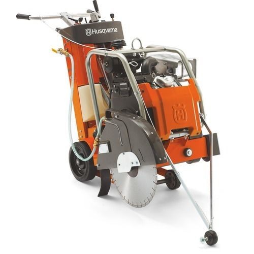 husqvarna 13hp fs 513 walk behind concrete saw time left