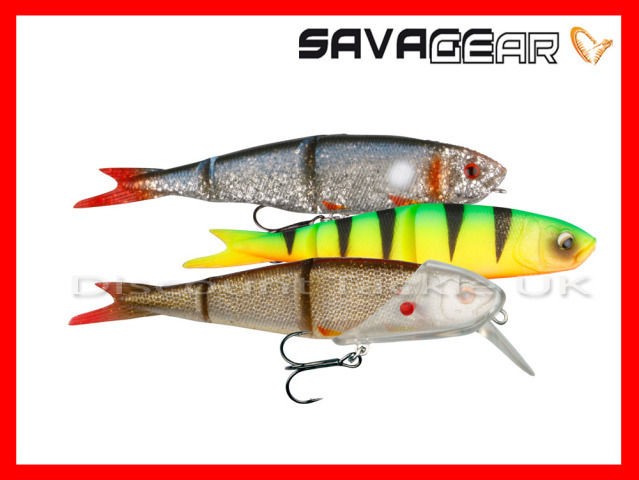   GEAR SOFT 4PLAY LIP SCULL KIT 3+1 9.5cm, 13cm, 19cm PIKE ZANDER LURES